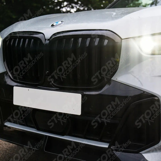 BMW G05 LCI 2023+ Single Slat Front Grill In Gloss Black