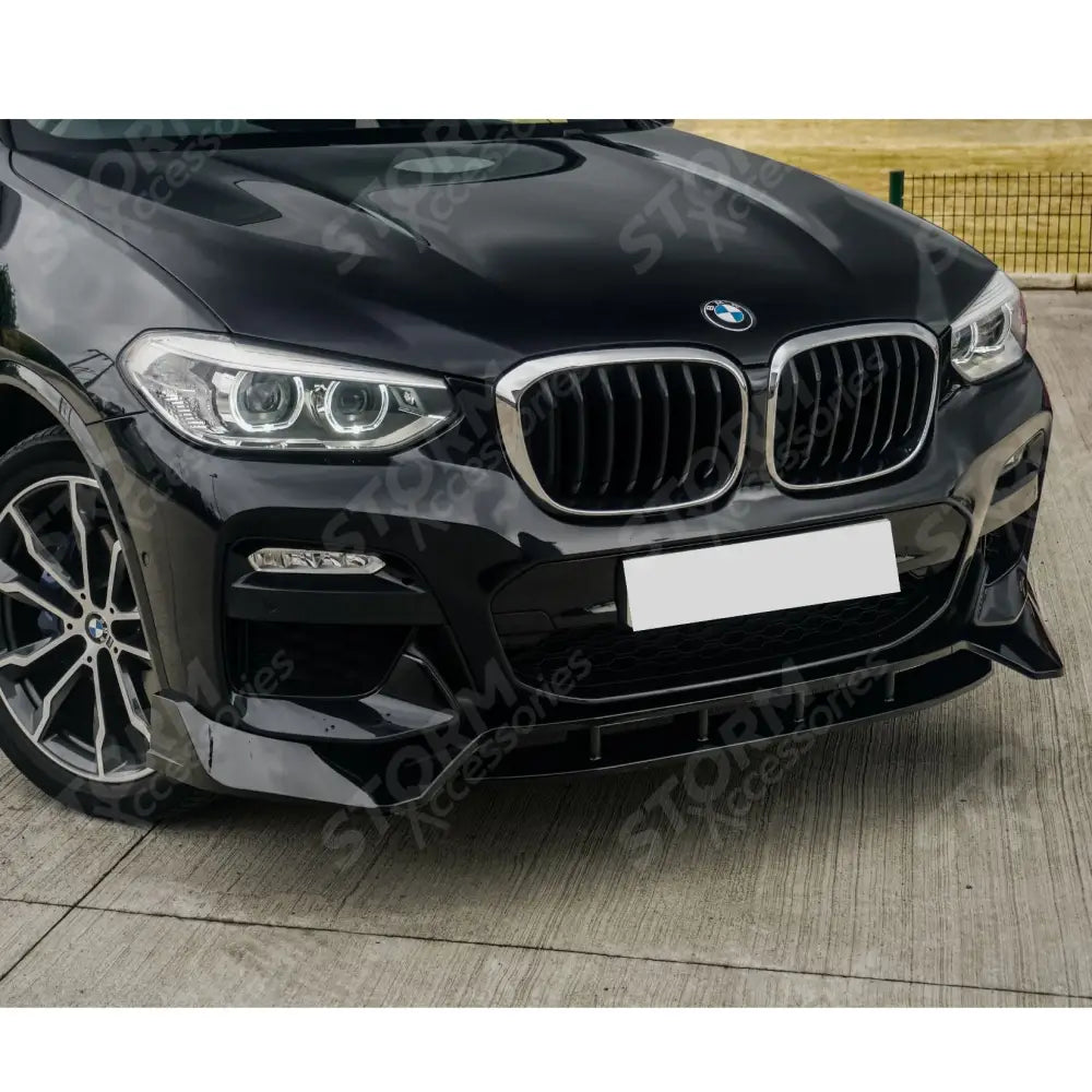 Bmw X3 G01 2018-2021 - Risper Front Splitter Lip - Gloss Black