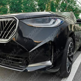 BMW X3 G45 2025+ M-Sport Front Bumper Canards In Gloss Black