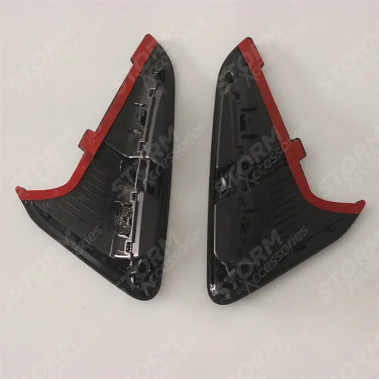 BMW X4 2018-2020 Side Fenders In Gloss Black