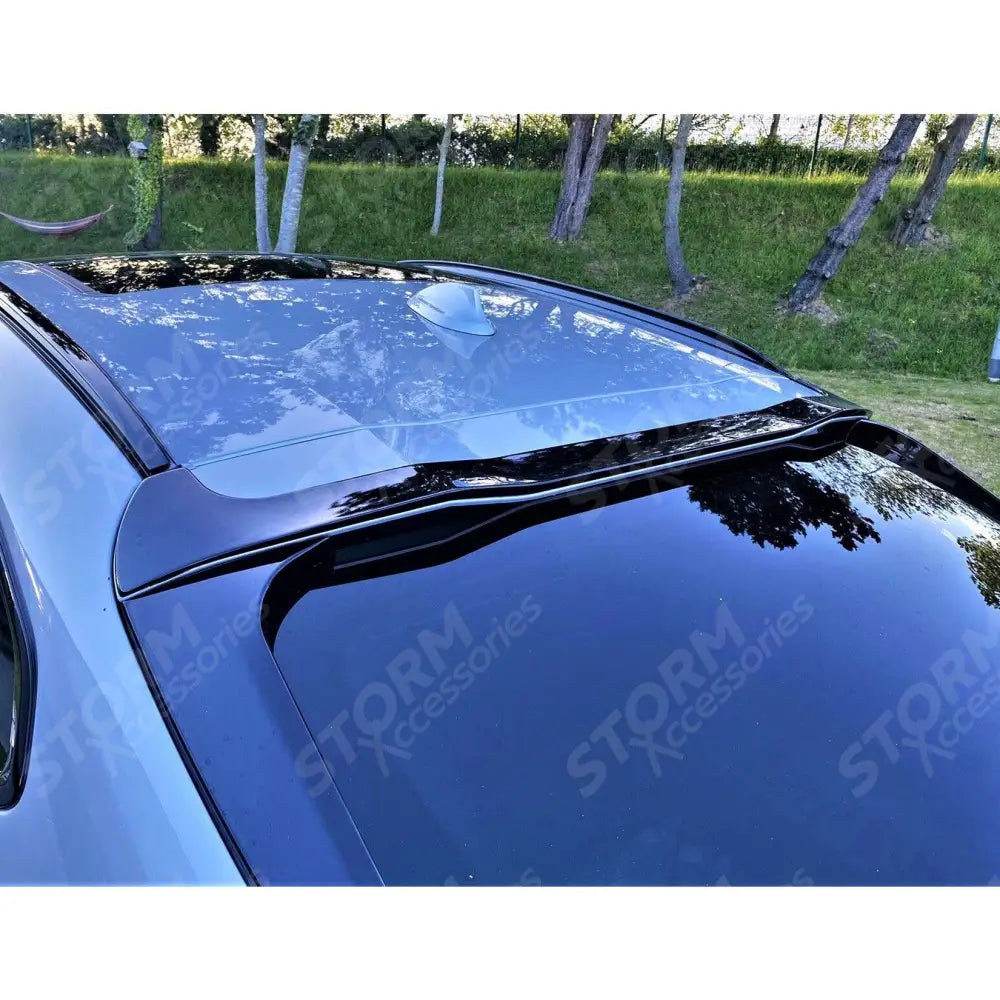 BMW X4 G02 2018+ Upper Boot Spoiler In Gloss Black