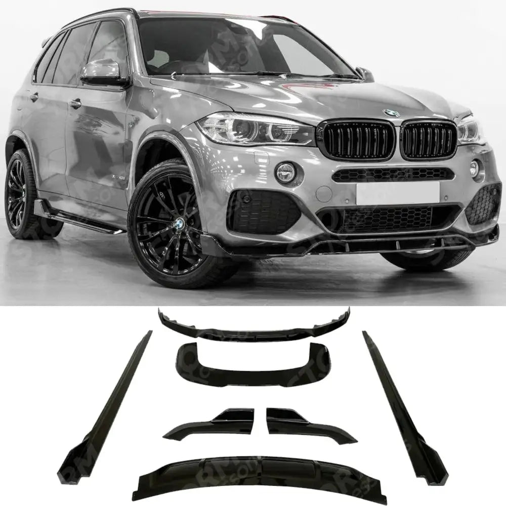 Bmw X5 F15 2013-2018 M Sport - Black Knight Full Aero Kit In Gloss Black