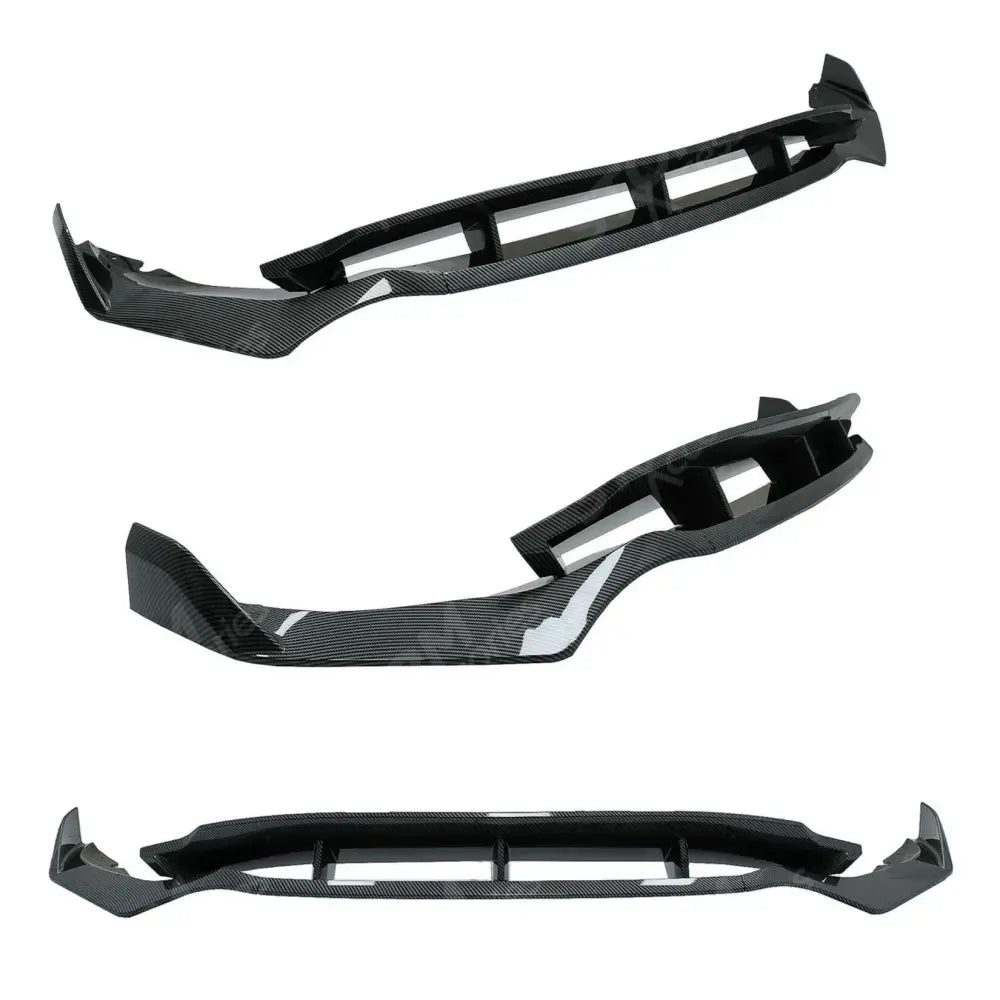 Bmw X5 G05 2018-2022 - Front Splitter In Carbon Look - Black Knight