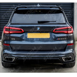 Bmw X5 G05 2018-2022 - Rear Spoiler - Black Knight In Gloss Black