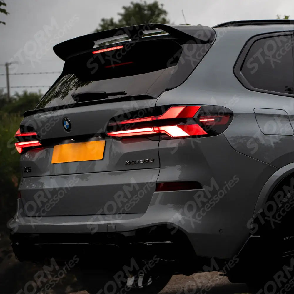 BMW X5 G05 2018 On Mid Spoiler In Gloss Black