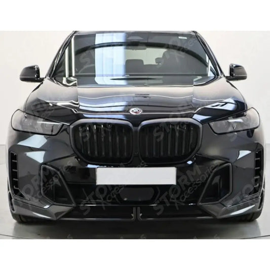 BMW X5 G05 LCI M Sport 2023+ Front Splitter In Carbon Look