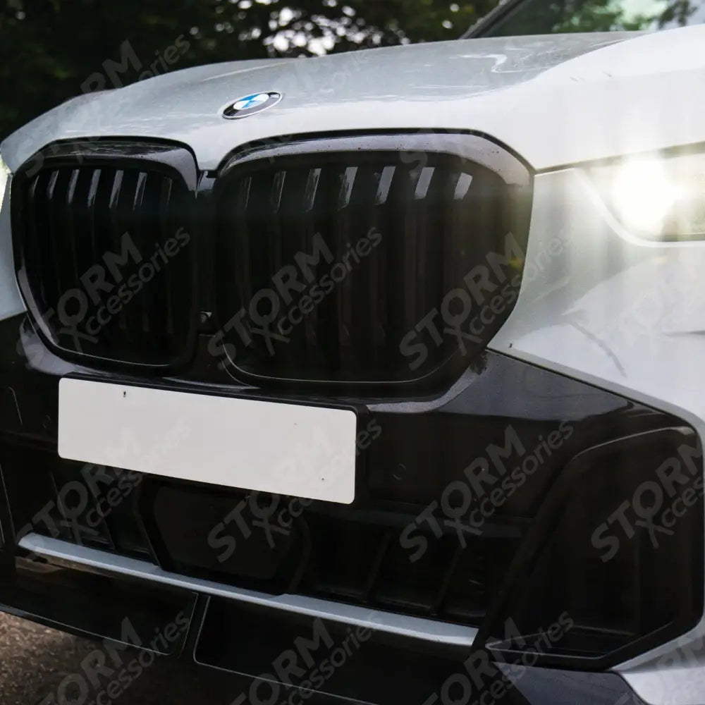 BMW X5 G05 LCI M Sport 2023+ Front Splitter In Gloss Black