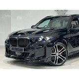 BMW X5 G05 LCI M Sport 2023+ Front Splitter In Gloss Black