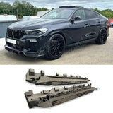 Bmw X6 G06 2020 On Oem Style Running Boards - Side Step - Pair - In Black
