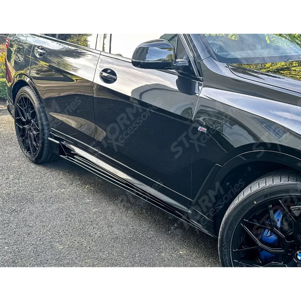 BMW X7 G07 LCI M Sport 2023+ Aero Kit In Gloss Black