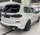 BMW X7 G07 LCI M Sport 2023+ Aero Kit In Gloss Black