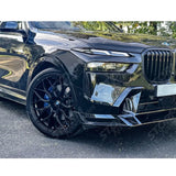 BMW X7 G07 LCI 2023+ Front Splitter In Gloss Black