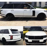 Body Kit Trim Set Grille And Trims Black For Range Rover Vogue 2018 - 2022 - L405