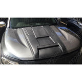Bonnet Scoop In Matte Black For Nissan Navara Np300 2016 On
