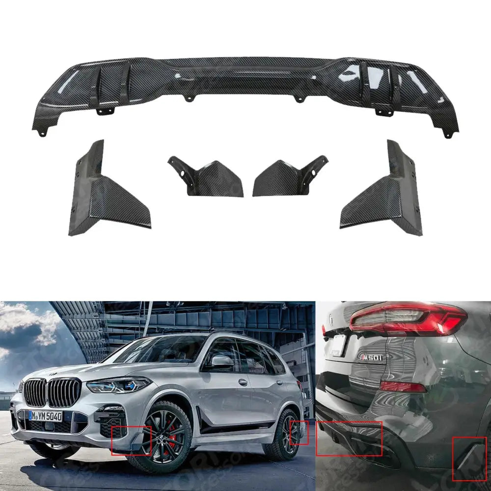 Carbon Look For Bmw X5 G05 (2018-2022) Aerokit