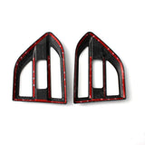 Carbon Style Side Vent Covers Pair For Ford Ranger T6 2016 On