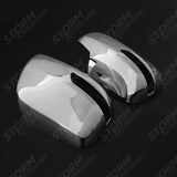 Chrome Door Mirror Covers Pair For Toyota Landcruiser Lc150 Swb 2018 On