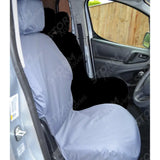 Citroen Berlingo - Peugeot Partner - 2008-2018 Driver's Seat Cover - No Armrest - Grey