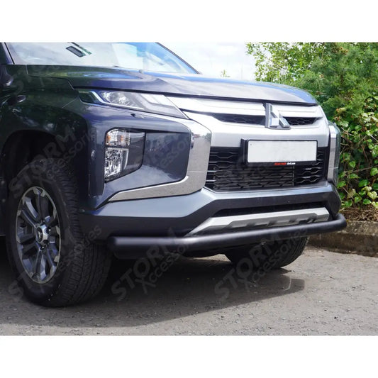 City Spoiler Bar Single Deck Black For Mitsubishi L200 Series 6 2019 On