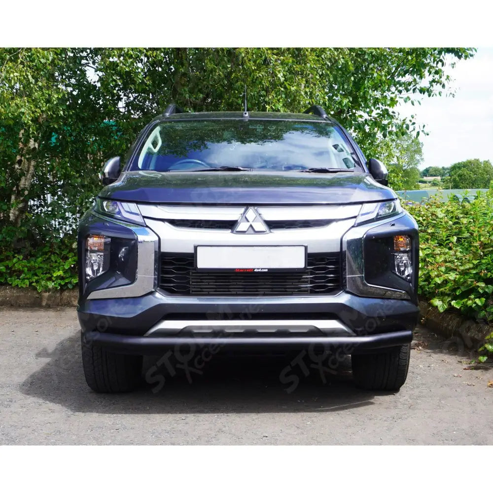 City Spoiler Bar Single Deck Black For Mitsubishi L200 Series 6 2019 On