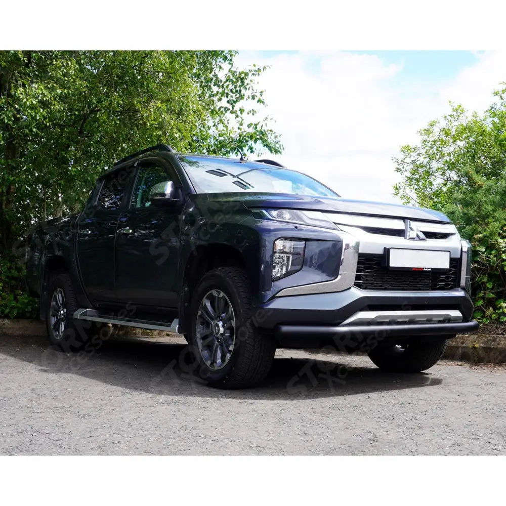 City Spoiler Bar Single Deck Black For Mitsubishi L200 Series 6 2019 On