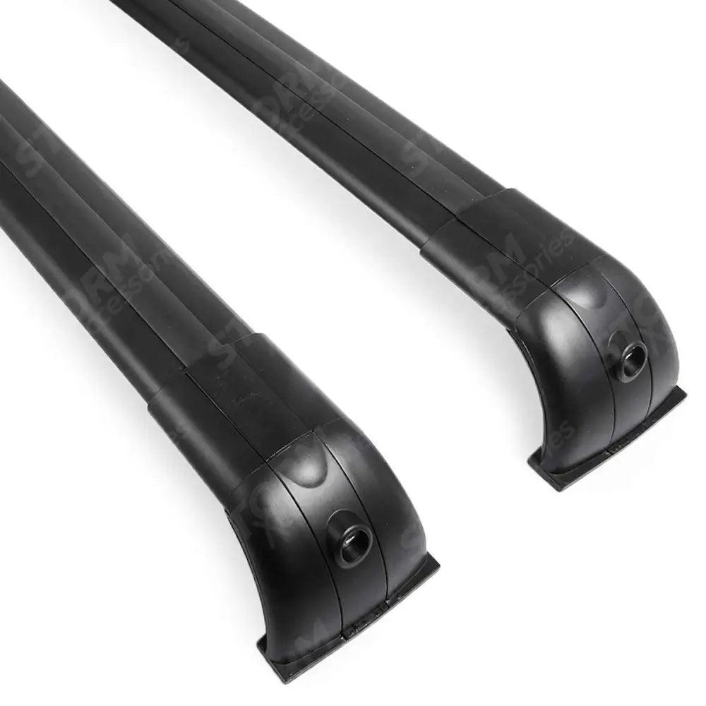 Cross Bars Black Pair For Land Rover Discovery 3 / 4 STX Style