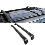 Cross Bars Black Pair For Land Rover Discovery 3 / 4 STX Style