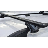 Cross Bars - Crossbars - Roof Rails - Universal Fit - 135 Cm - Black