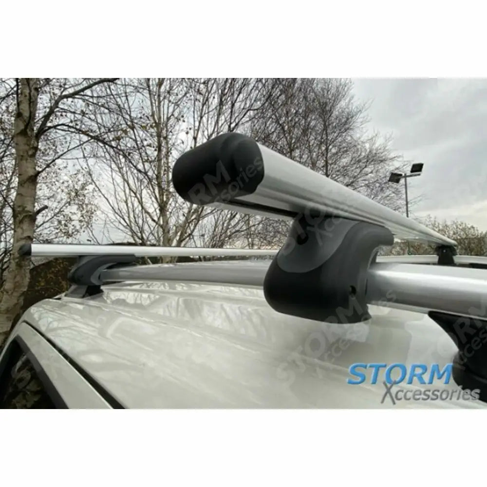 Cross Bars - Crossbars - Roof Rails - Universal Fit - 135 Cm - Silver