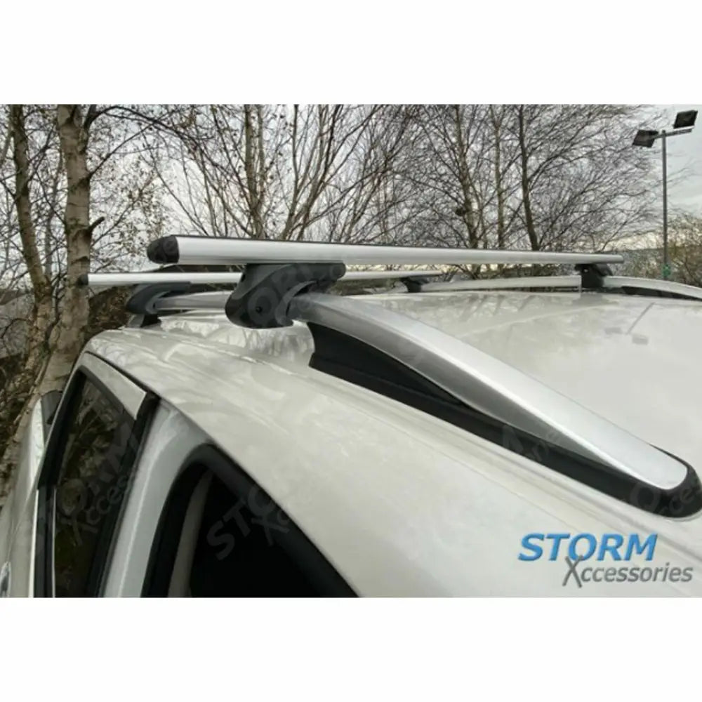 Cross Bars - Crossbars - Roof Rails - Universal Fit - 135 Cm - Silver