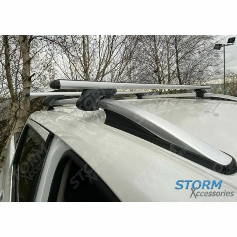 Cross Bars - Crossbars - Roof Rails - Universal Fit - 135 Cm - Silver