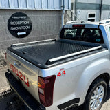 Double Cab Aluminium Tonneau Cover Black Finish Egr For Isuzu D-max 2012 On