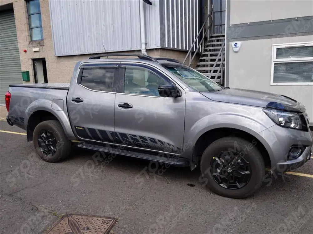 Double Cab Egr Genuine Quad Wind Deflectors External Fit For Nissan Navara Np300 - 2016 On