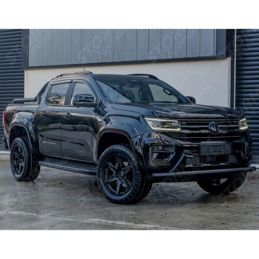 Double Cab Egr Wheel Arch Kit Bolt Look Gloss Black Finish 6 Pcs For Volkswagen Amarok 2023 On