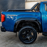 Double Cab Egr Wheel Arch Kit Bolt Look Gloss Black Finish 6 Pcs For Volkswagen Amarok 2023 On