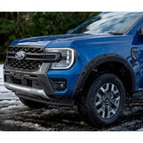 Double Cab EGR Wheel Arch Kit Bolt Look Matt Black Finish 6 Pcs For Ford Ranger 2023 On