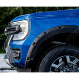 Double Cab EGR Wheel Arch Kit Bolt Look Matt Black Finish 6 Pcs For Ford Ranger 2023 On