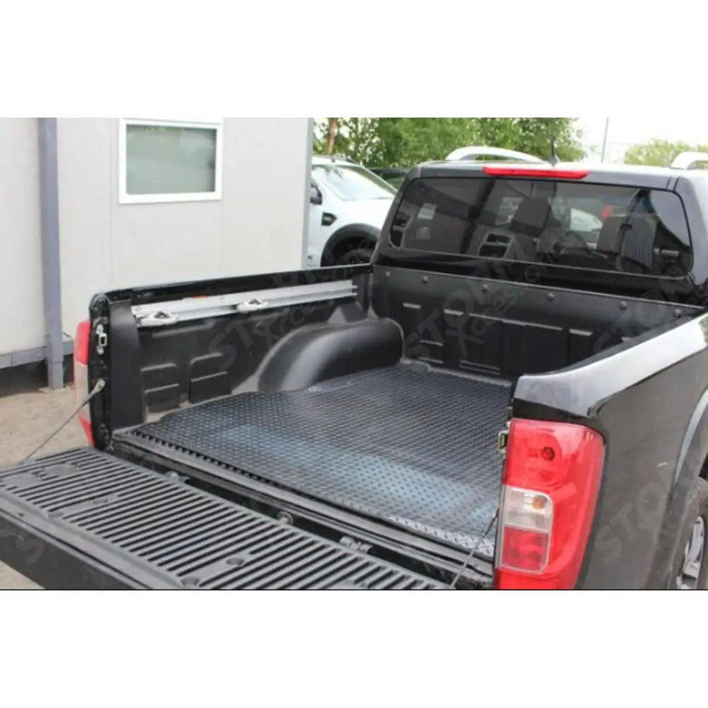 Double Cab Load Bed Rubber Mat Black For Nissan Navara Np300 2016 On