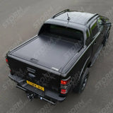 Double Cab Ridgeback Roll Top Tonneau Cover For Ford Ranger T6 Wildtrak 2012-2022
