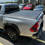 Double Cab Soft Tri-fold Tonneau Cover For Toyota Hilux 2016 On