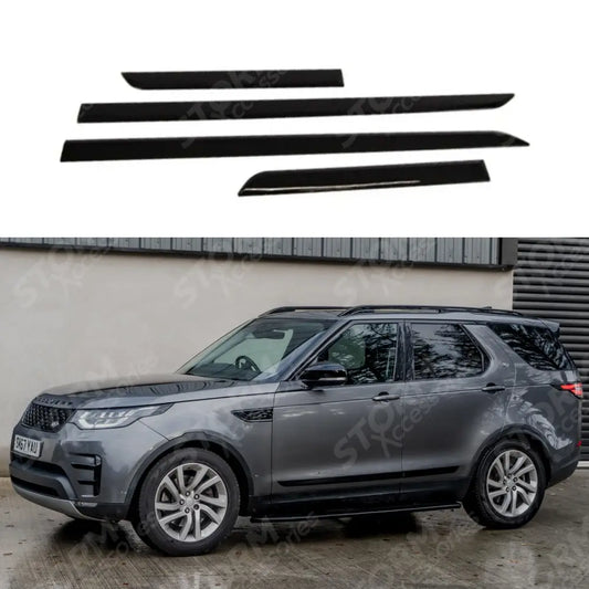 Dynamic Door Mouldings Side Trim Black For Land Rover Discovery 5 2017 On