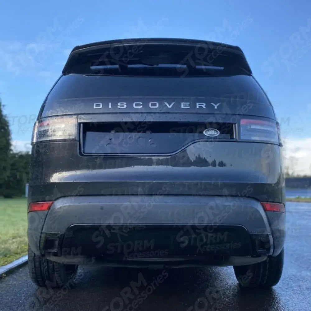 Dynamic Rear Number Plate Moulding Black For Land Rover Discovery 5 2017 On