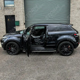 Dynamic STX Style Running Boards Side Steps Pair For Range Rover Evoque L538 - 2011 - 2019