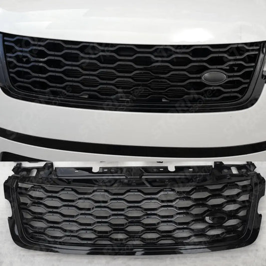 Dynamic Upgrade Front Grille Black For Range Rover Velar 2017 On - L560