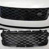 Dynamic Upgrade Front Grille Black For Range Rover Velar 2017 On - L560