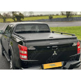 Egr Aluminium Tonneau Cover Black Finish For Mitsubishi L200 Series 5 - 6 - Fiat Fullback D-cab 2016 On