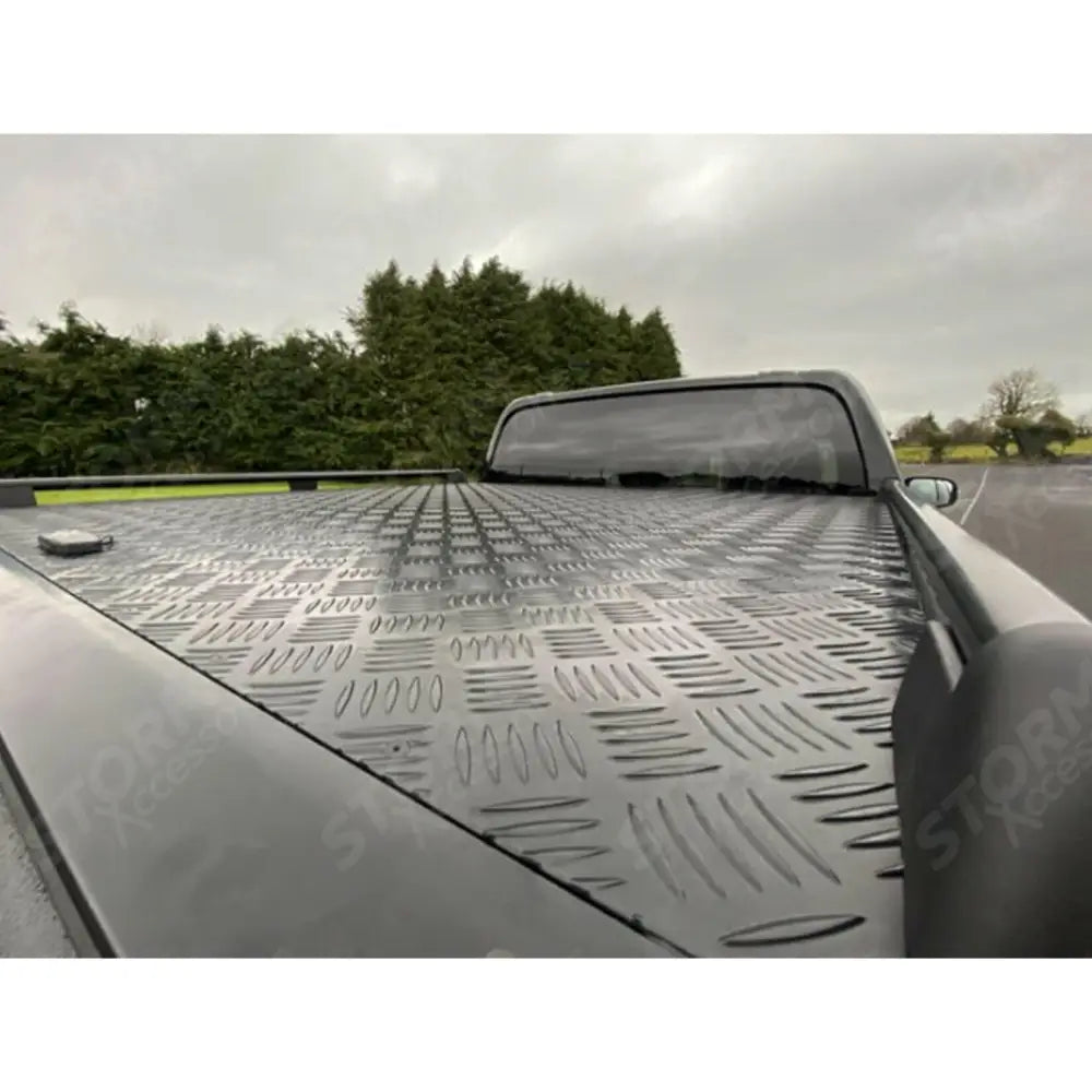 Egr Aluminium Tonneau Cover Black Finish For Mitsubishi L200 Series 5 - 6 - Fiat Fullback D-cab 2016 On