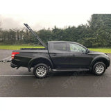 Egr Aluminium Tonneau Cover Black Finish For Mitsubishi L200 Series 5 - 6 - Fiat Fullback D-cab 2016 On