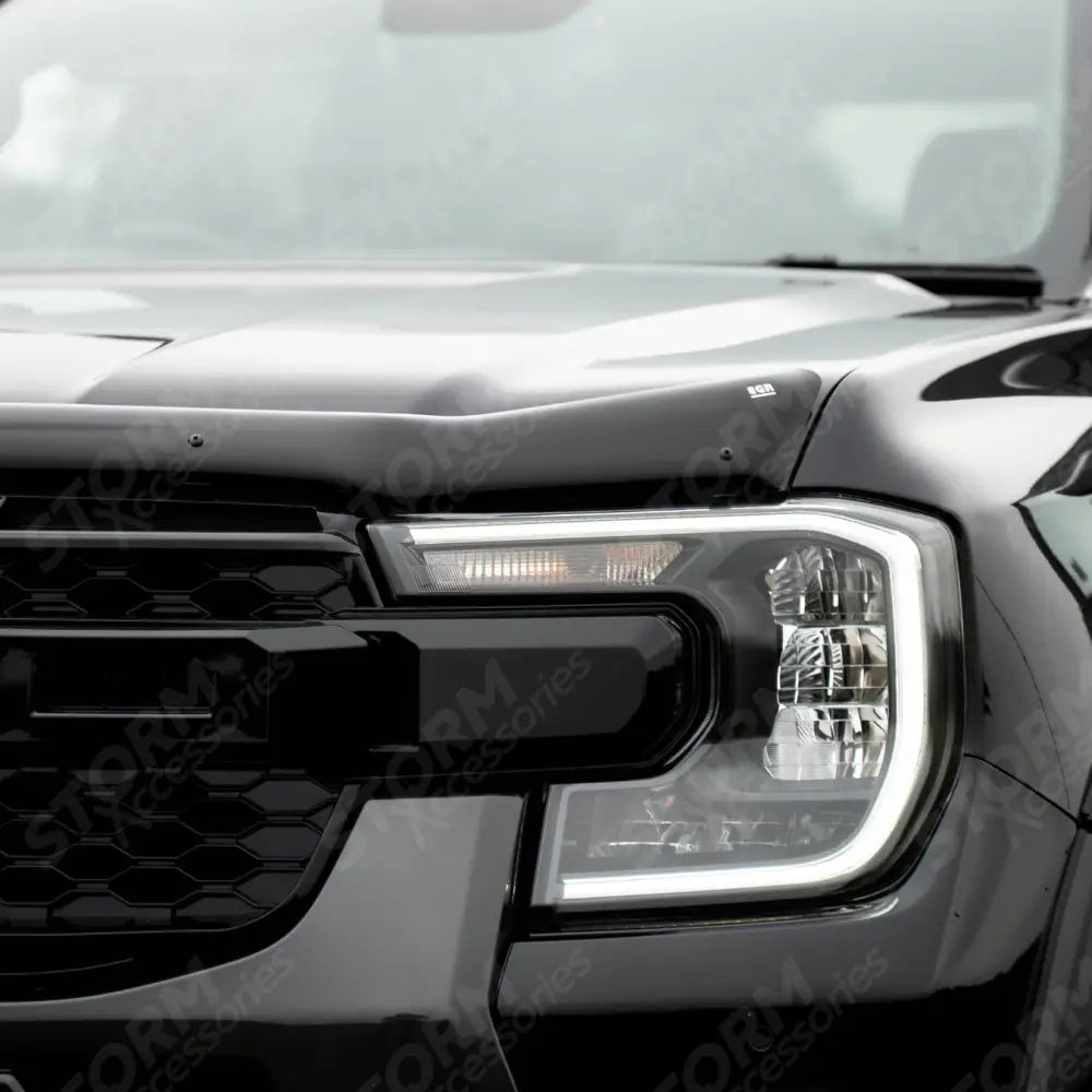 Egr Bonnet Guard Dark Smoke For Ford Ranger 2023 On