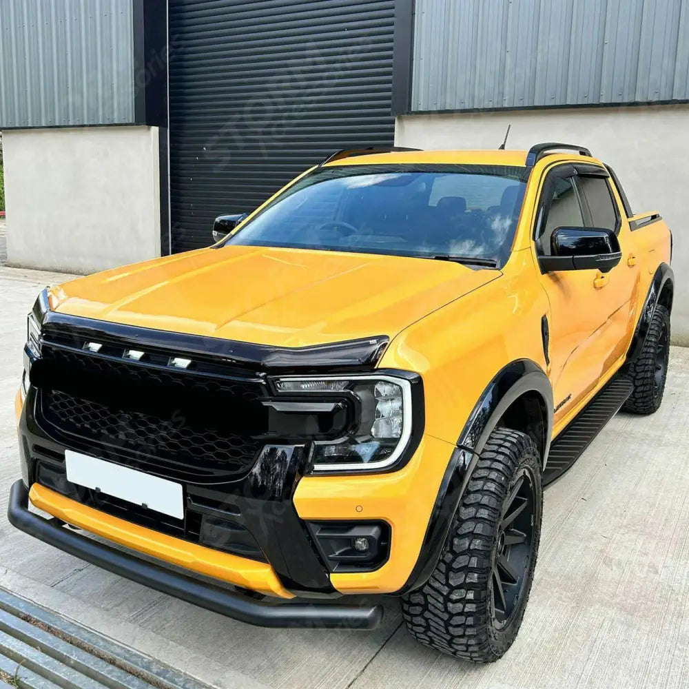 Egr Bonnet Guard Dark Smoke For Ford Ranger 2023 On